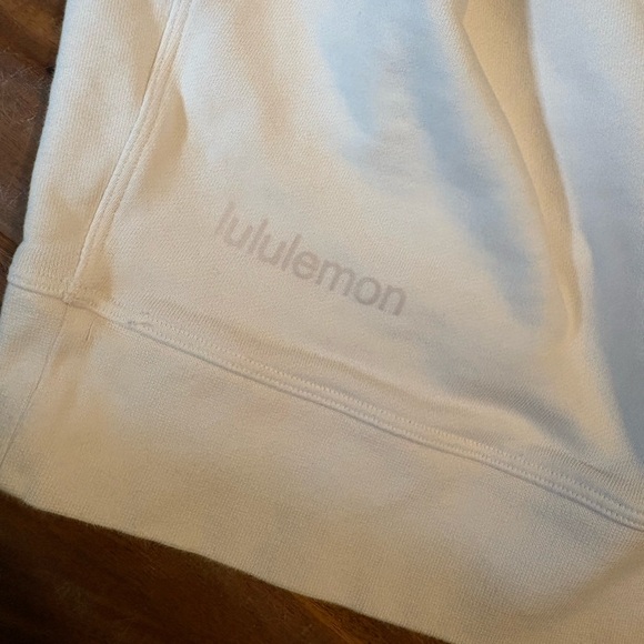 Lululemon White Oversized Crewneck Sweatshirt Athleisure Pullover (1080) - Picture 5 of 8